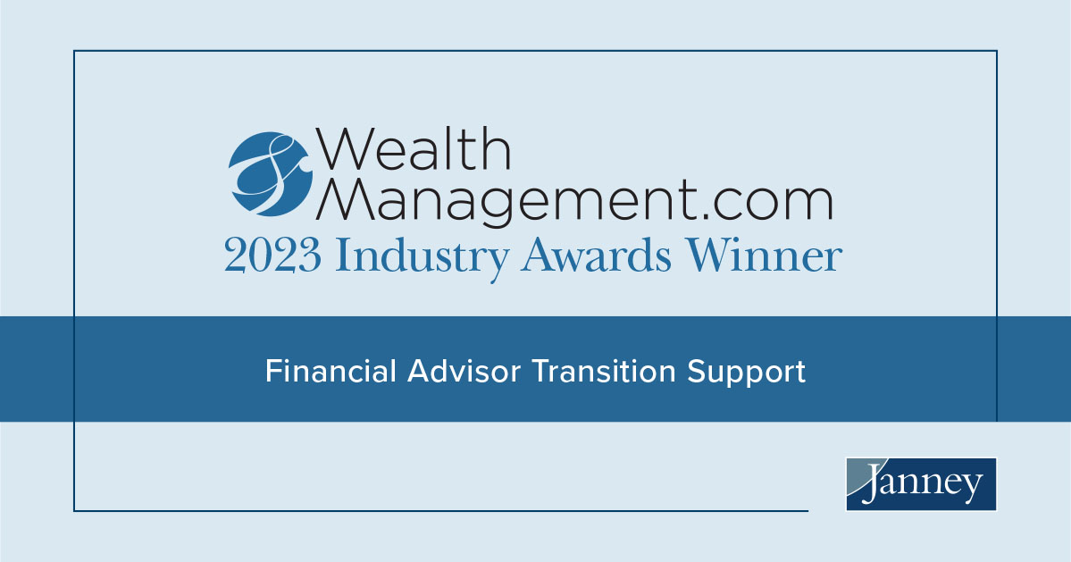 Janney Wins WealthManagement.com Industry Award for Financial Advisor ...